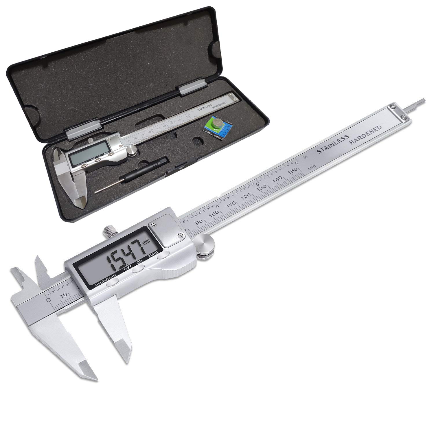 Metal Digital Caliper 150/200/ - Digital Caliper 150Mm Stainless Steel recension och pris
