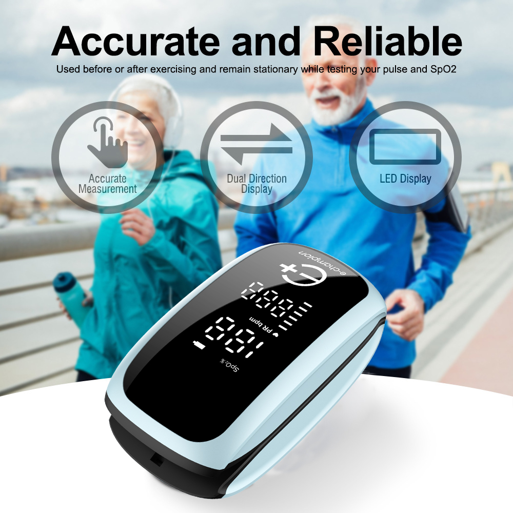 Digital LED Display Child Rech - Pulse Oximeter Fingertip Rechargeable recension och pris