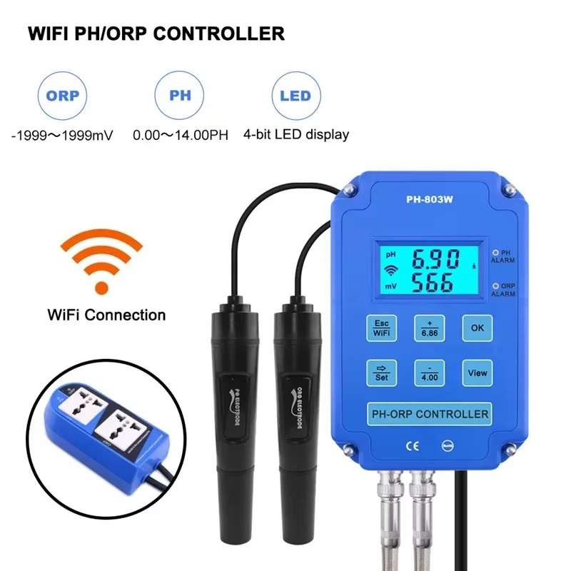 Digital PH Controller pH Meter - Ph Meter Digital Water Tester recension och pris
