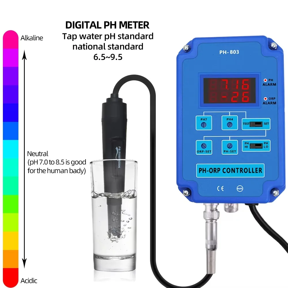Digital PH Controller pH Meter - Ph Meter Digital Water Tester recension och pris