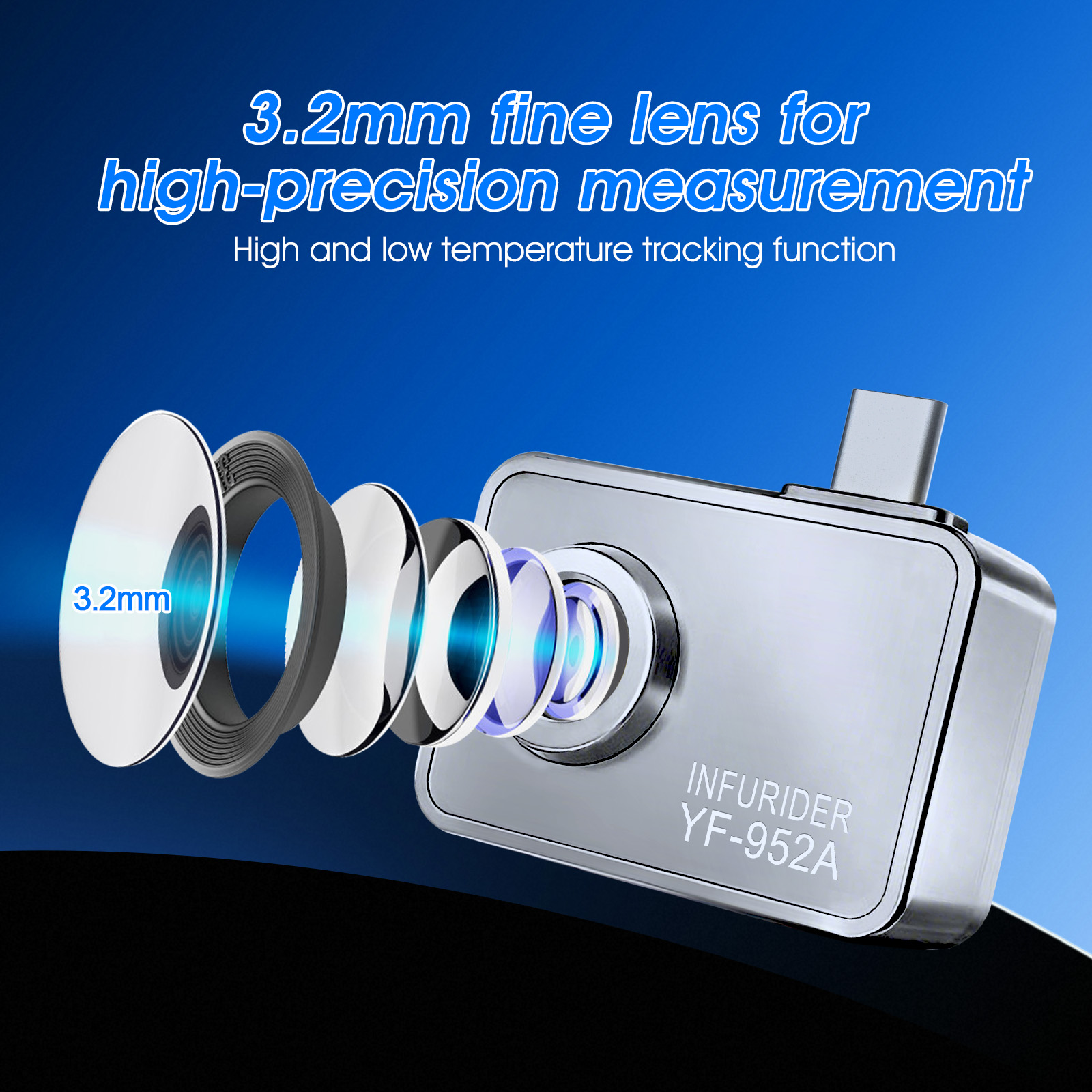 Thermal Camera, 256×192 IR Res - Thermal Imaging Camera Pcb Repair recension och pris