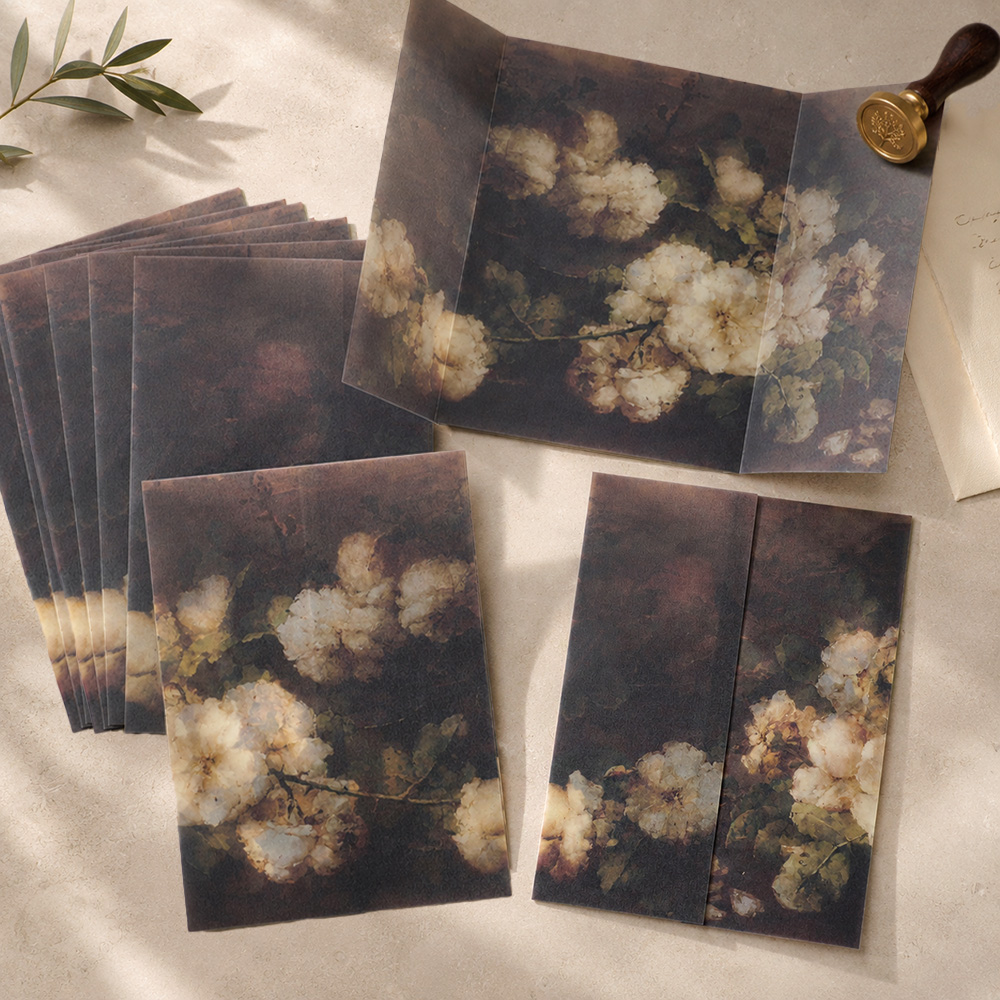 20/50pcs Pre Folded Vellum Jac - Packaging recension och pris