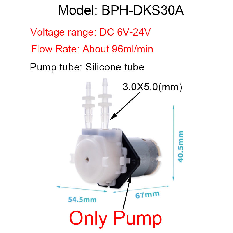 Small Adjustable Peristaltic P - Mini Peristaltic Pump 12V recension och pris